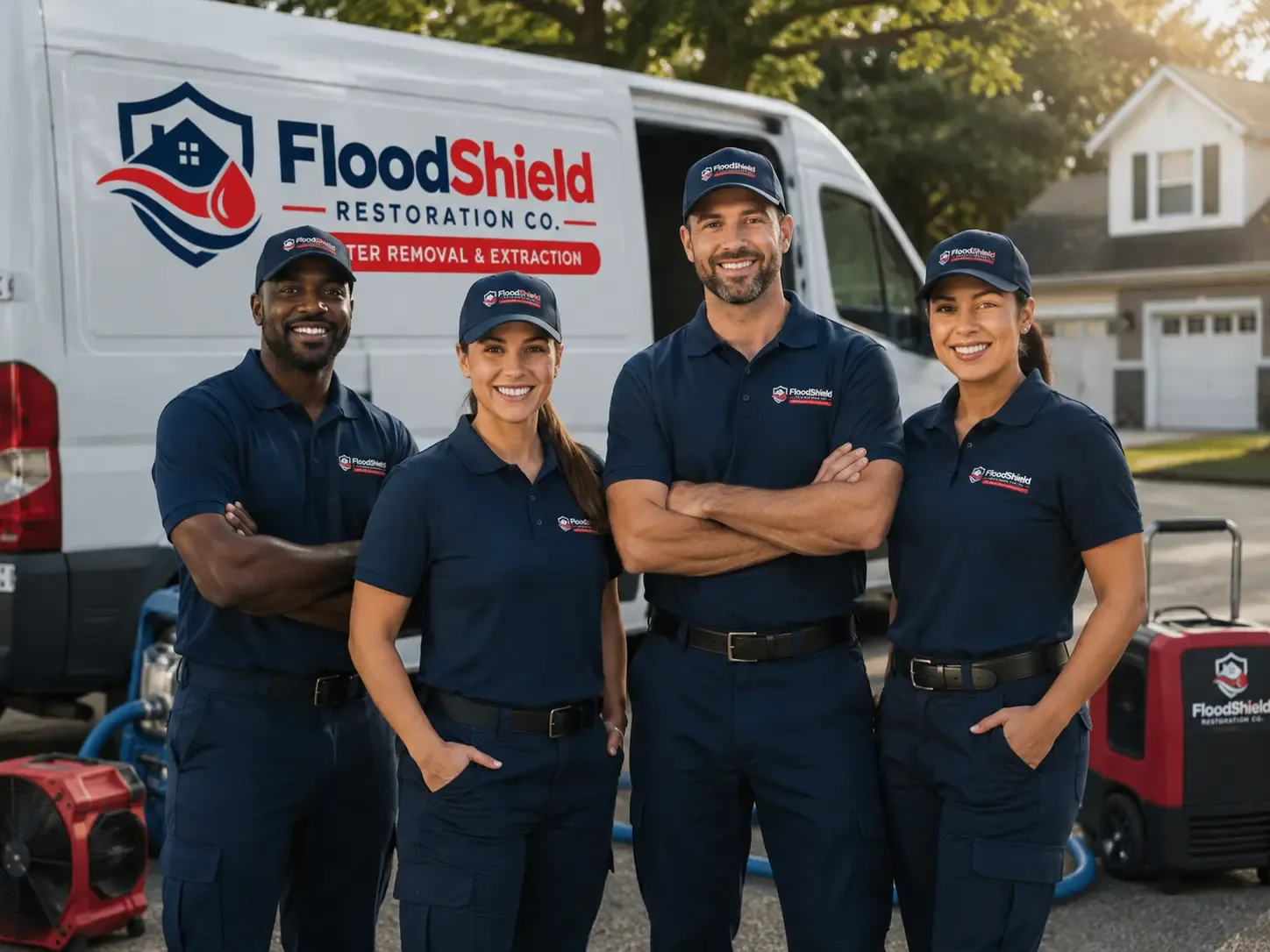 Flood Damage Restoration company in Conklin, MI