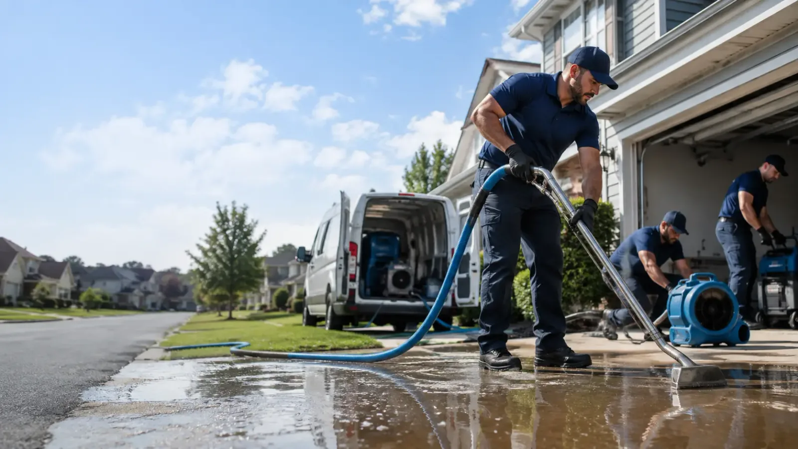 Flood Damage Restoration in Conklin, MI